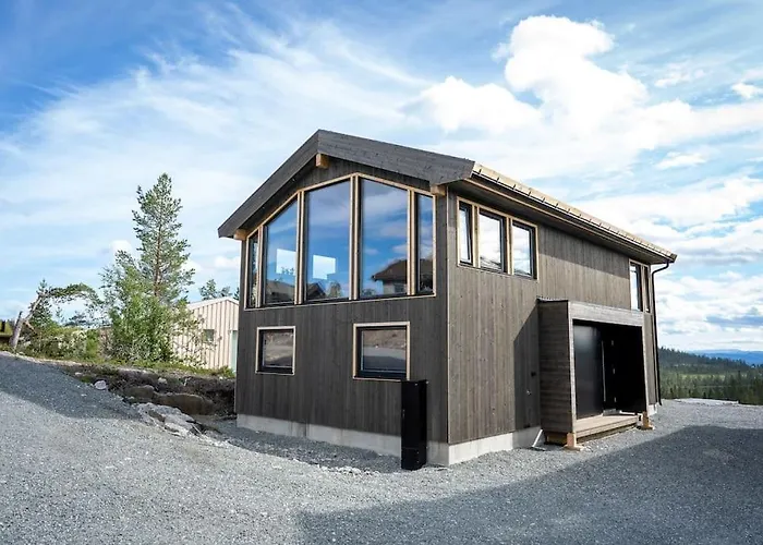 New, Modern, Cosy Hut Close To Norefjell Ski & Spa