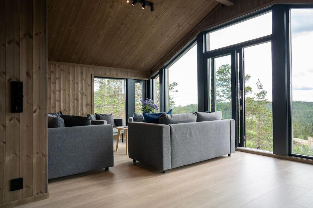 Chalet New, Modern, Cosy Hut Close To Norefjell & *